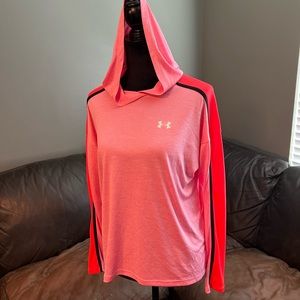 Under Armour HeatGear workout long sleeve lightweight hoodie